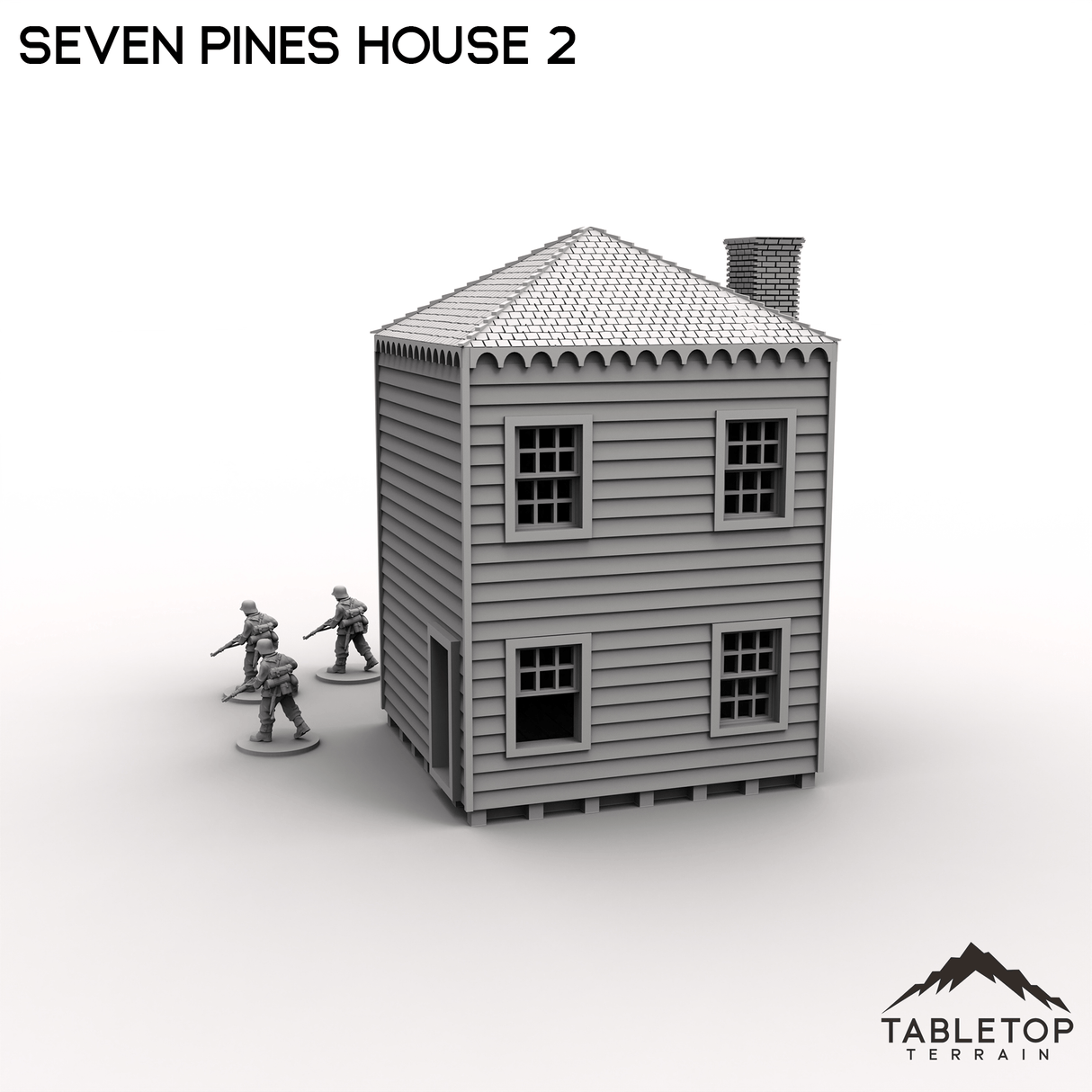 Tabletop Terrain Terrain Seven Pines House 2