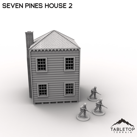 Tabletop Terrain Terrain Seven Pines House 2