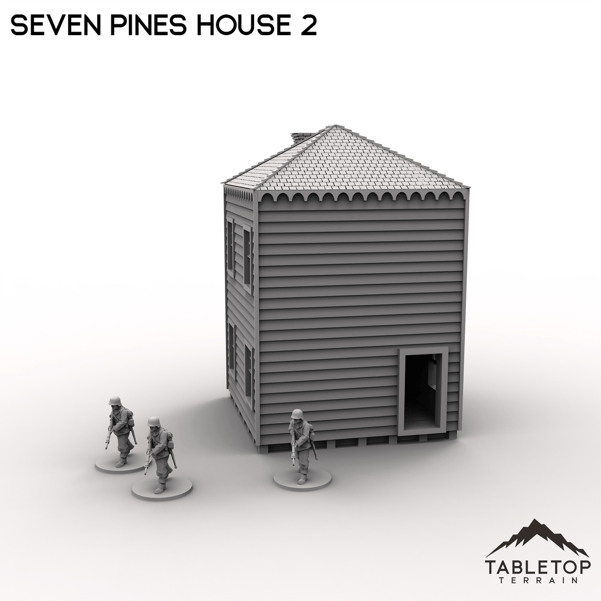 Tabletop Terrain Terrain Seven Pines House 2