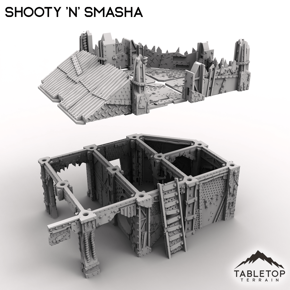 Tabletop Terrain Terrain Shooty 'N' Smasha - Scrapz Kamp