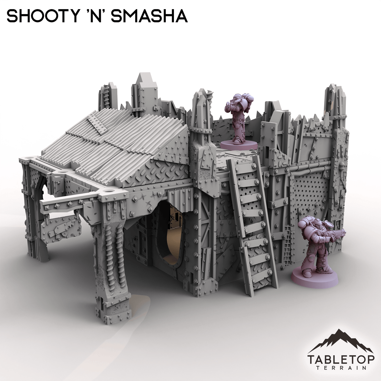 Tabletop Terrain Terrain Shooty 'N' Smasha - Scrapz Kamp