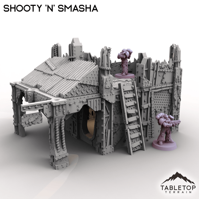 Tabletop Terrain Terrain Shooty 'N' Smasha - Scrapz Kamp
