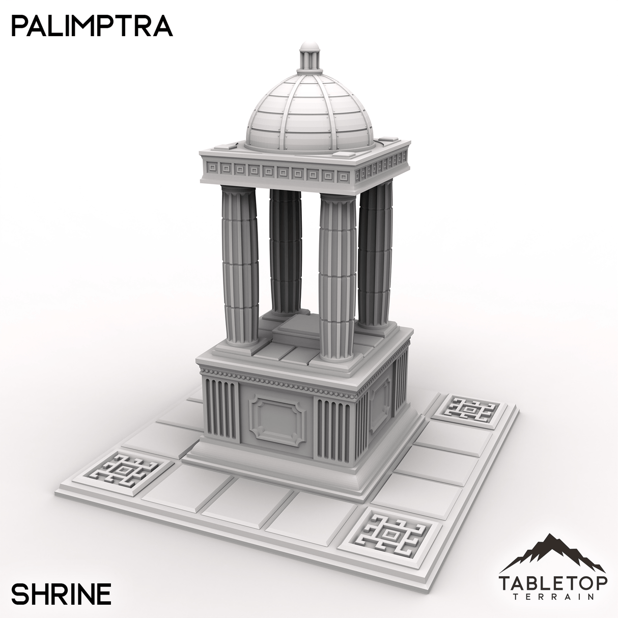 Tabletop Terrain Terrain Shrine / 32mm Palimptra