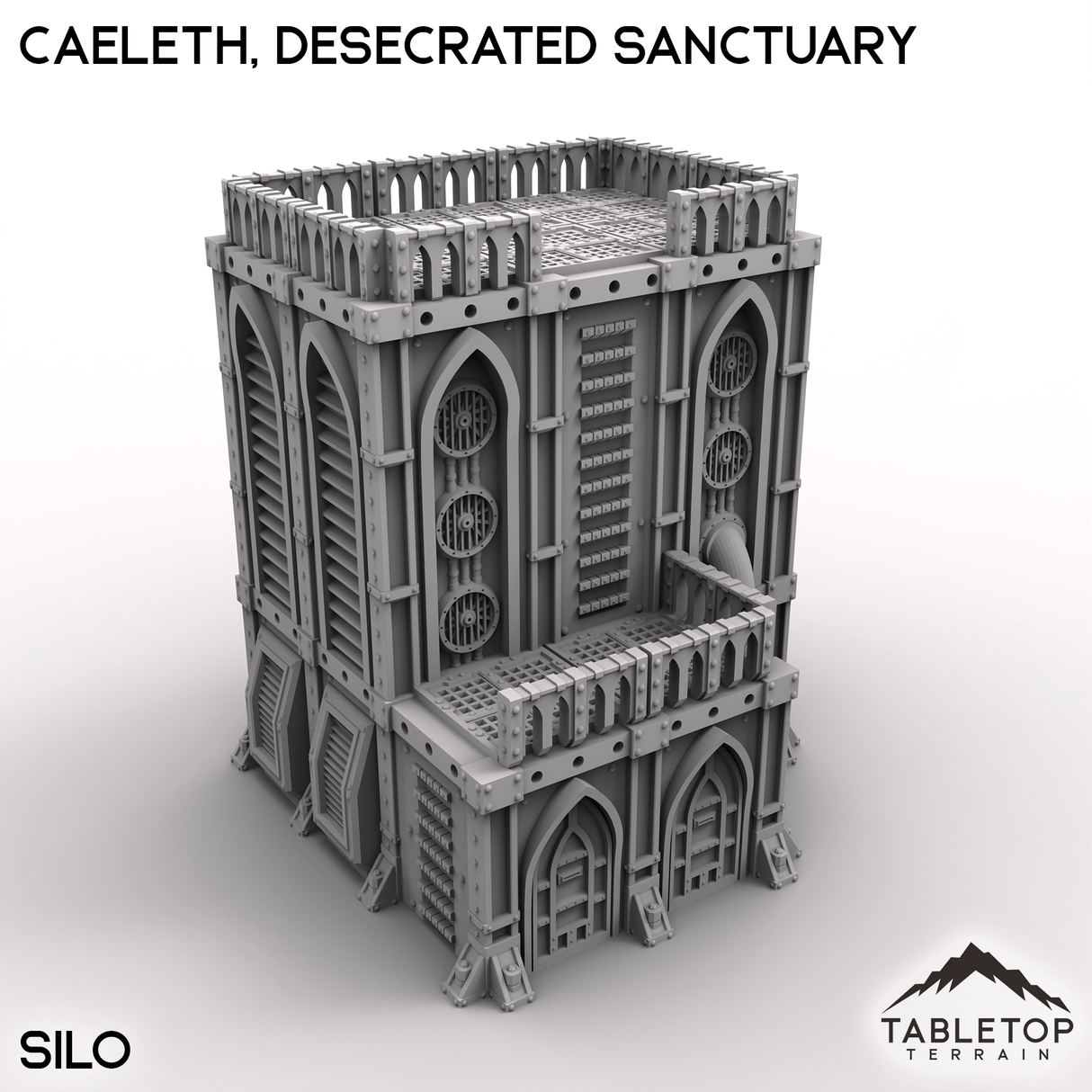 Tabletop Terrain Terrain Silo / 32mm Caeleth, Desecrated Sanctuary