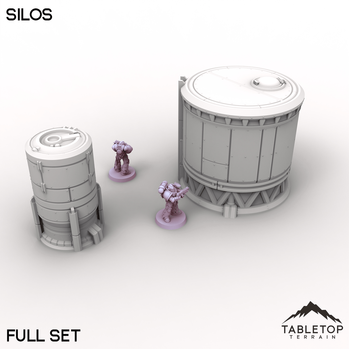 Tabletop Terrain Terrain Silos