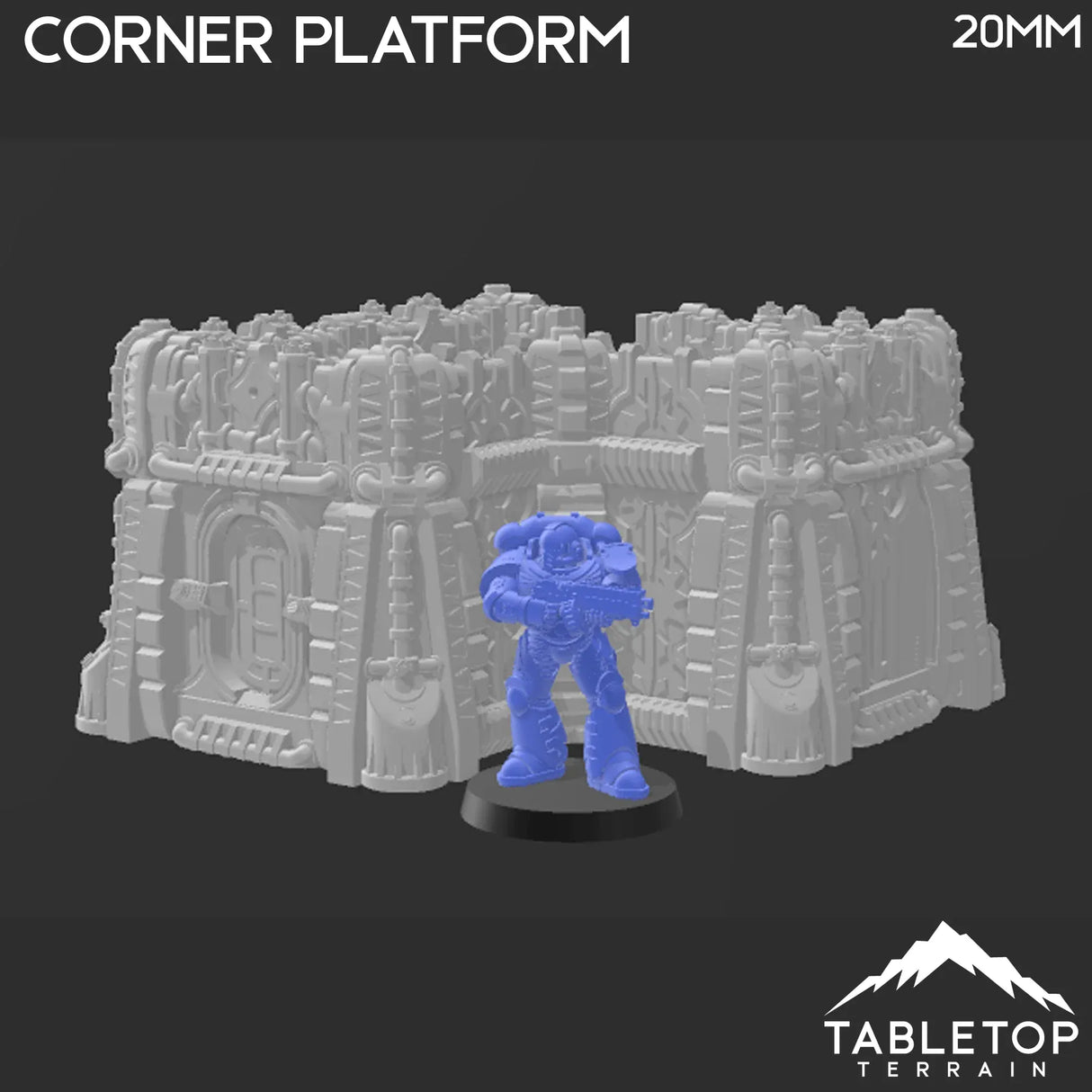 Tabletop Terrain Terrain Sithic Outpost Platforms and Armored Tower