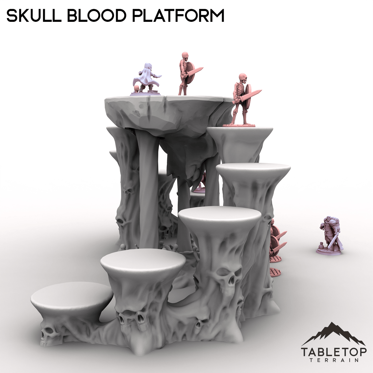 Tabletop Terrain Terrain Skull Blood Platform