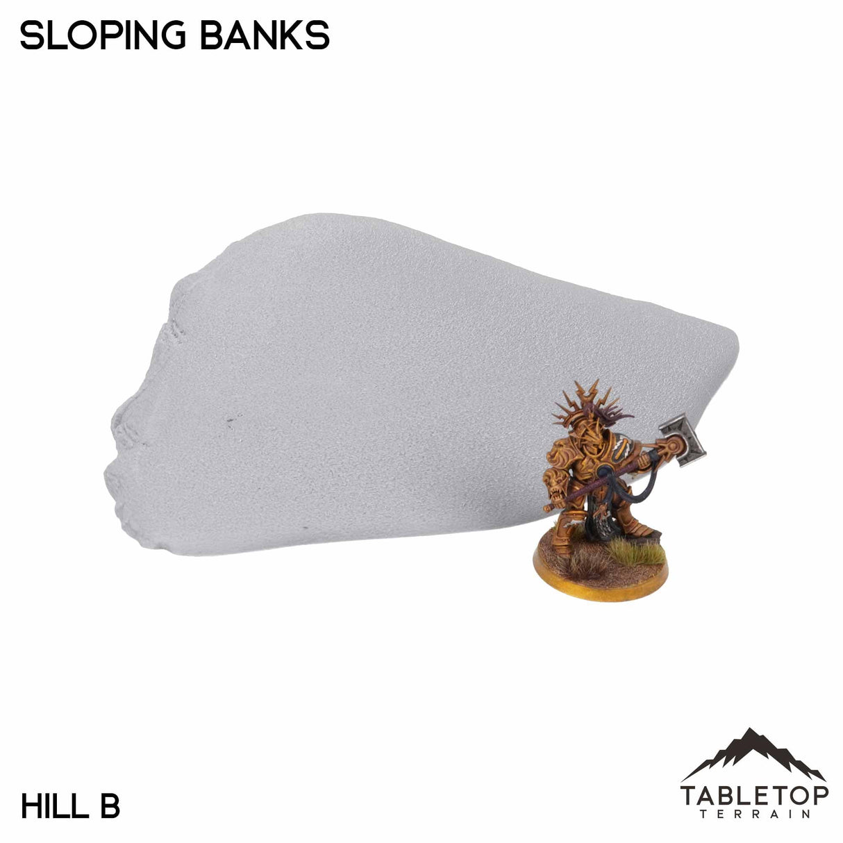 Tabletop Terrain Terrain Sloping Banks Wargaming Hills