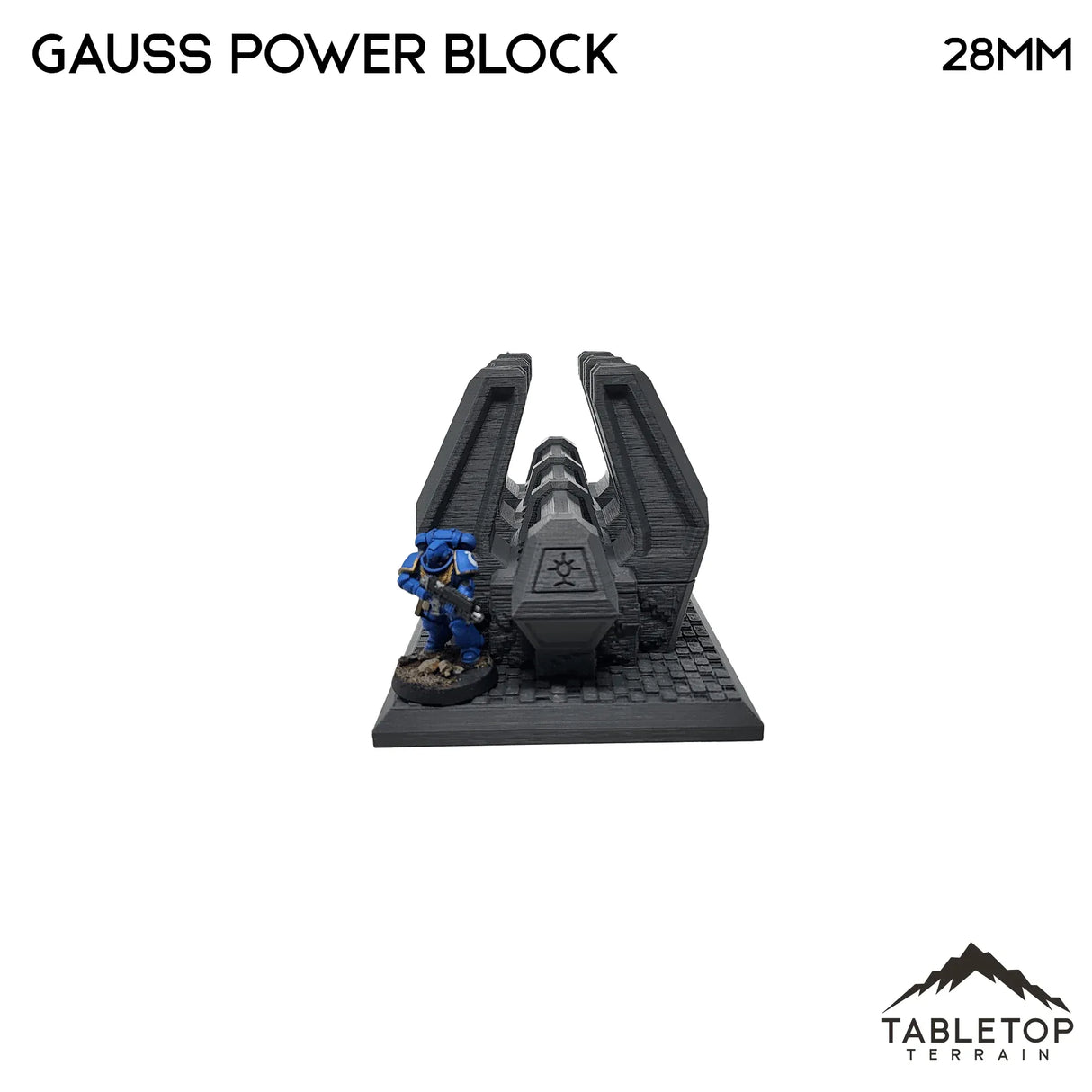Tabletop Terrain Terrain Slumbering Machines Gauss Power Block