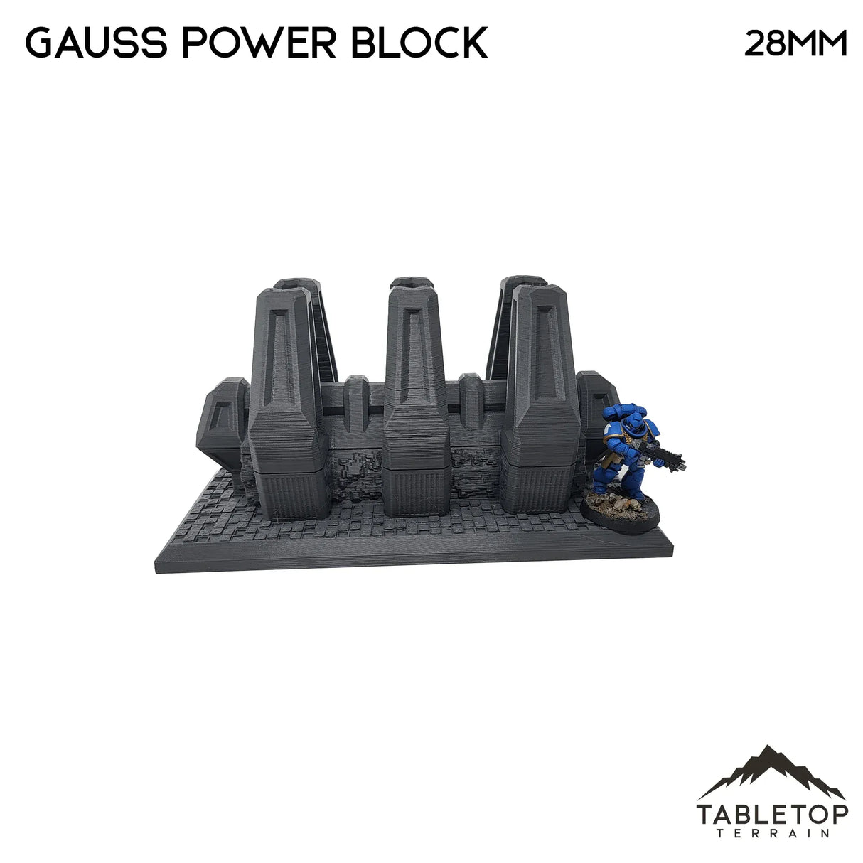 Tabletop Terrain Terrain Slumbering Machines Gauss Power Block