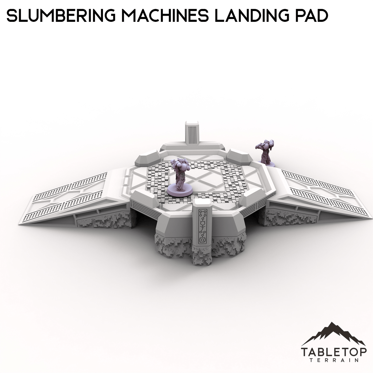 Tabletop Terrain Terrain Slumbering Machines Landing Pad