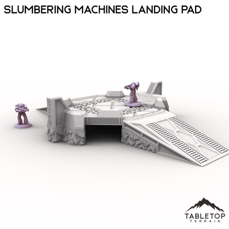 Tabletop Terrain Terrain Slumbering Machines Landing Pad