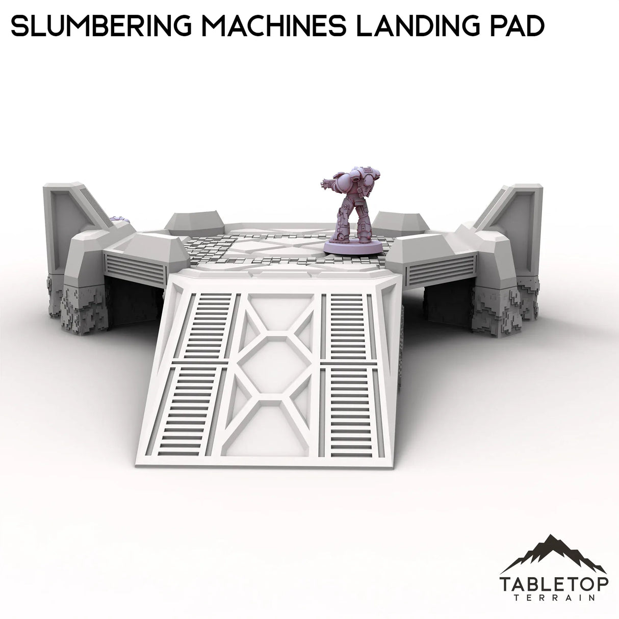 Tabletop Terrain Terrain Slumbering Machines Landing Pad