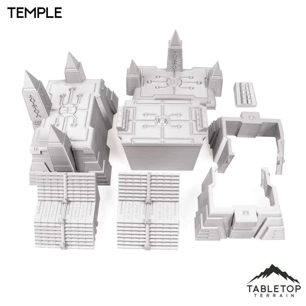 Tabletop Terrain Terrain Slumbering Machines Temple - Karnac, Subterranean Complex