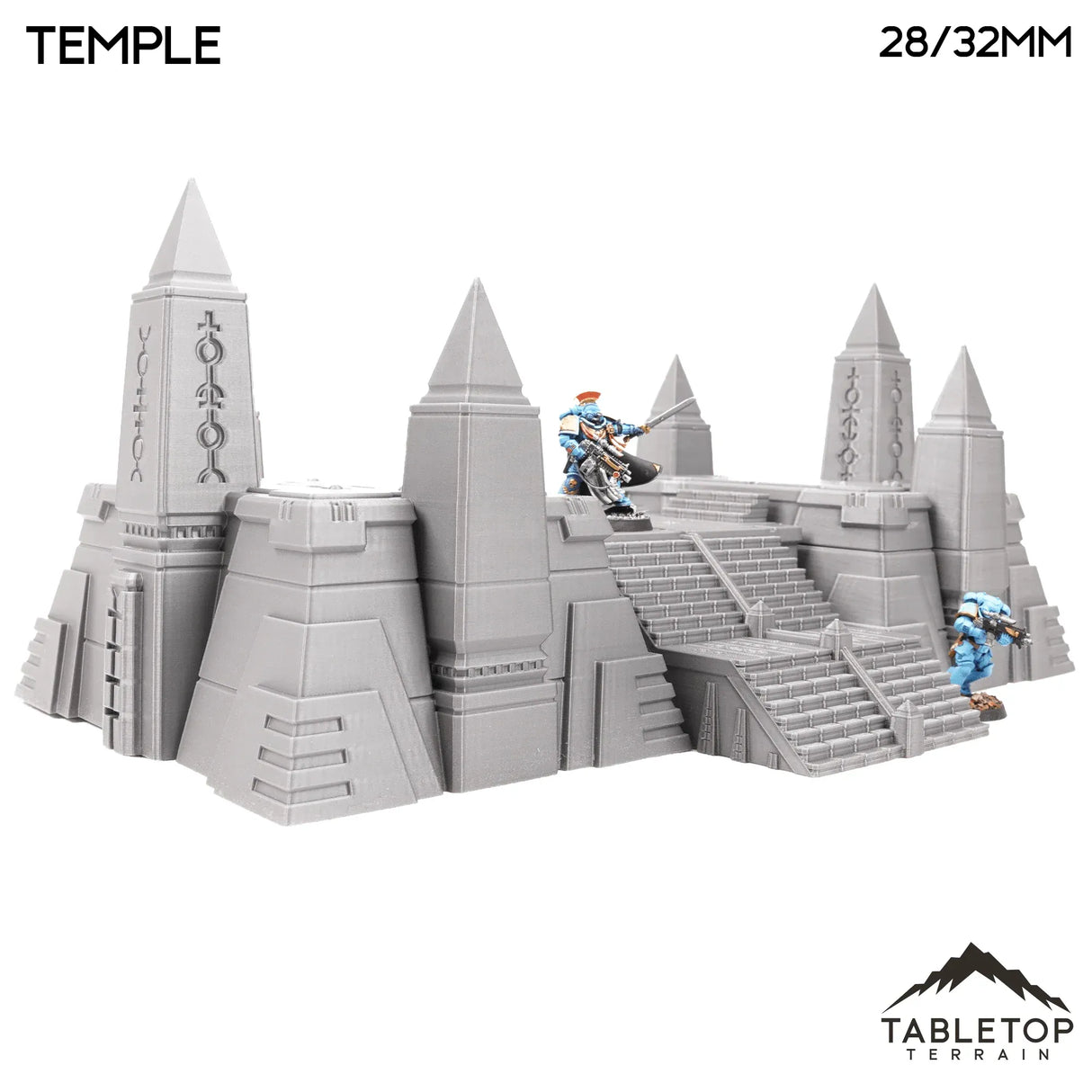 Tabletop Terrain Terrain Slumbering Machines Temple - Karnac, Subterranean Complex