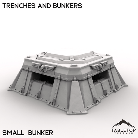 Tabletop Terrain Terrain Small Bunker / 32mm Trenches and Bunkers