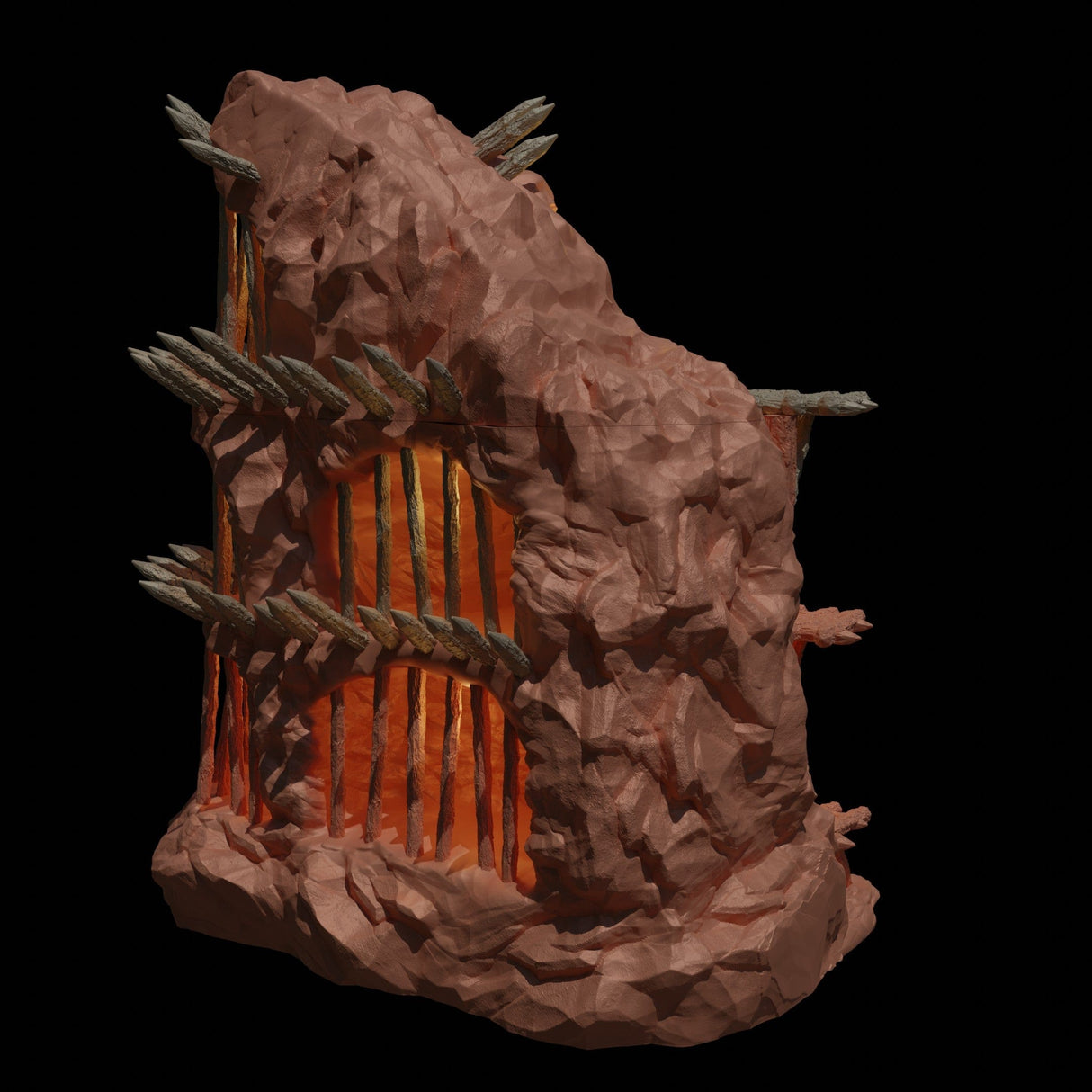 Tabletop Terrain Terrain Small Cliff Prison