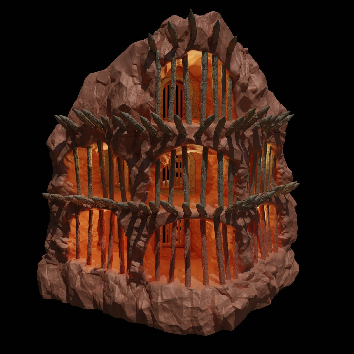 Tabletop Terrain Terrain Small Cliff Prison