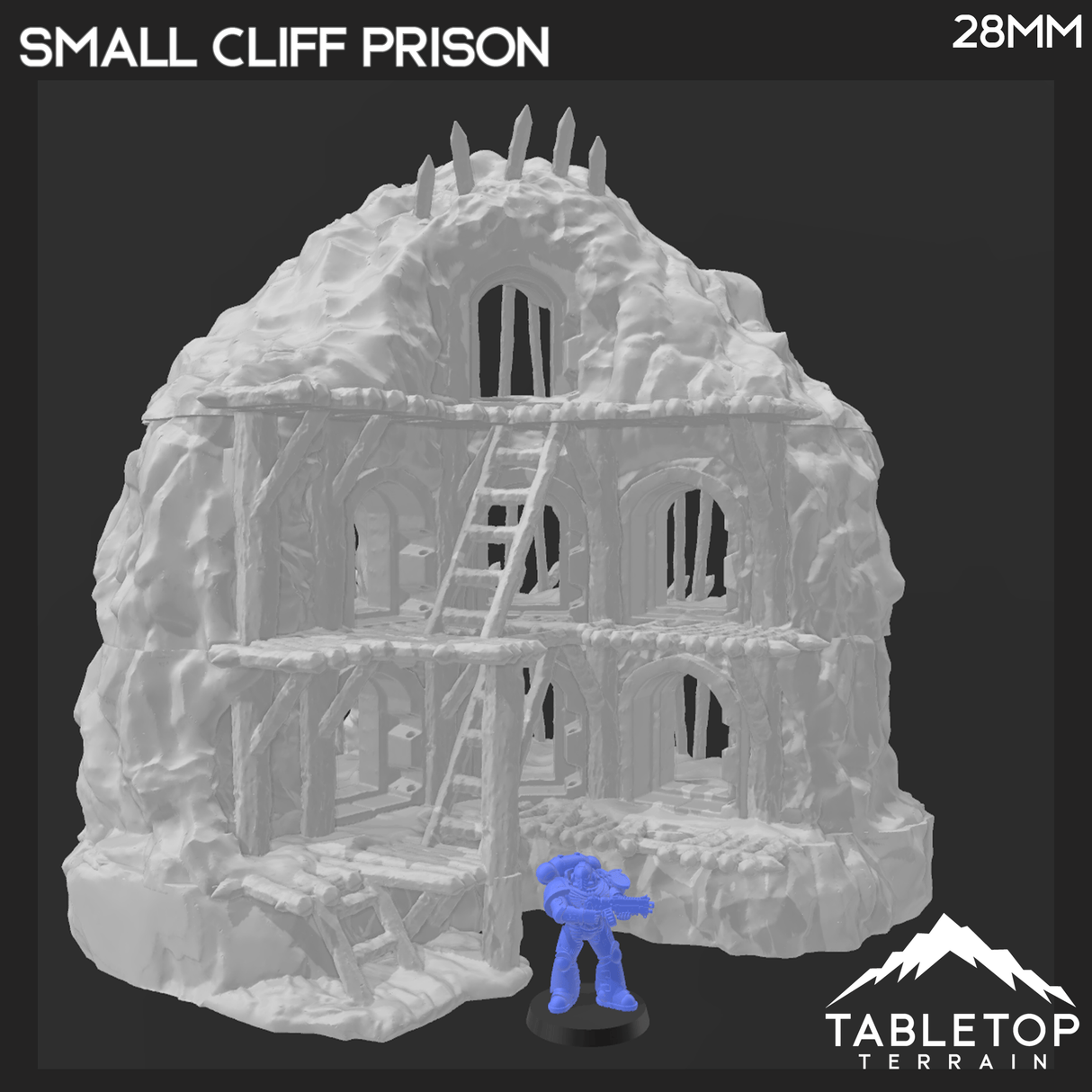 Tabletop Terrain Terrain Small Cliff Prison