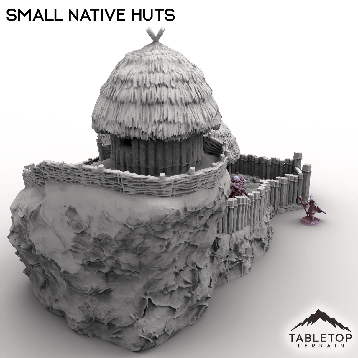 Tabletop Terrain Terrain Small Native Huts