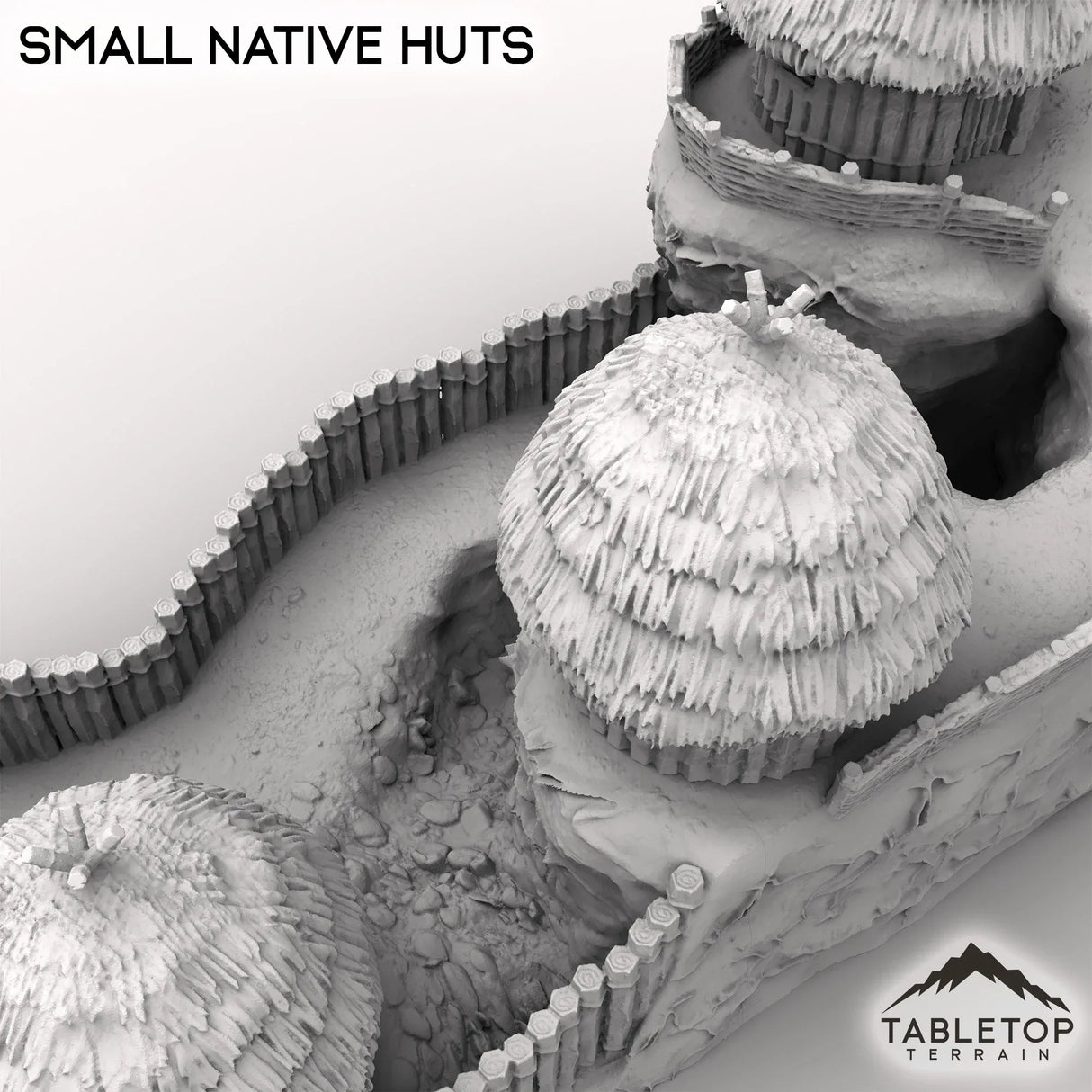 Tabletop Terrain Terrain Small Native Huts