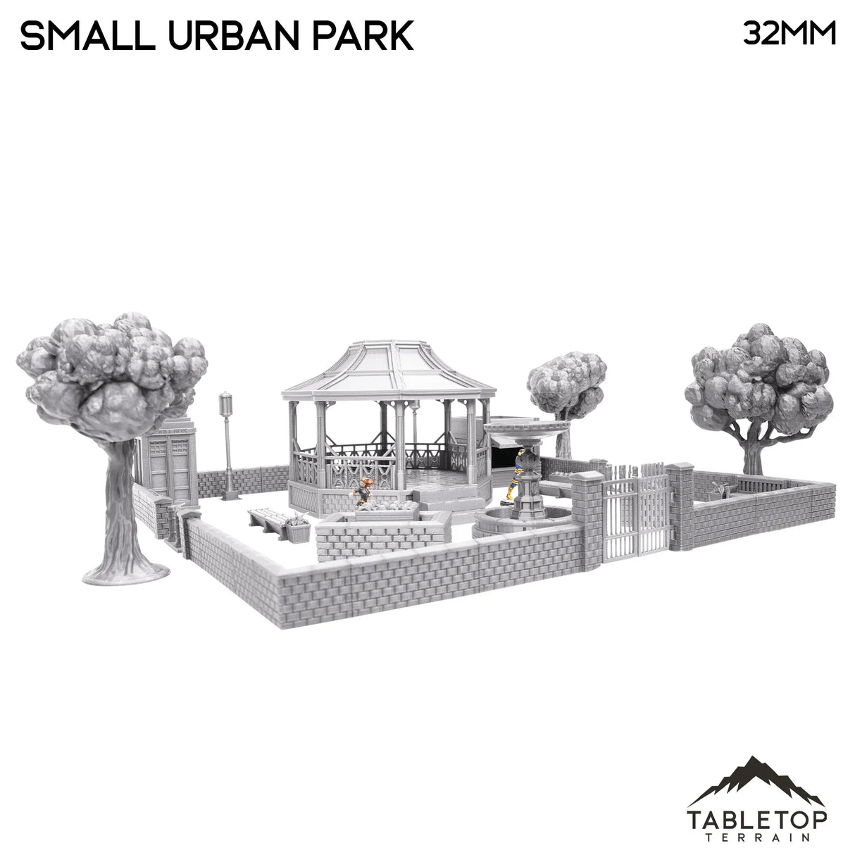 Tabletop Terrain Terrain Small Park - Marvel Crisis Protocol Terrain
