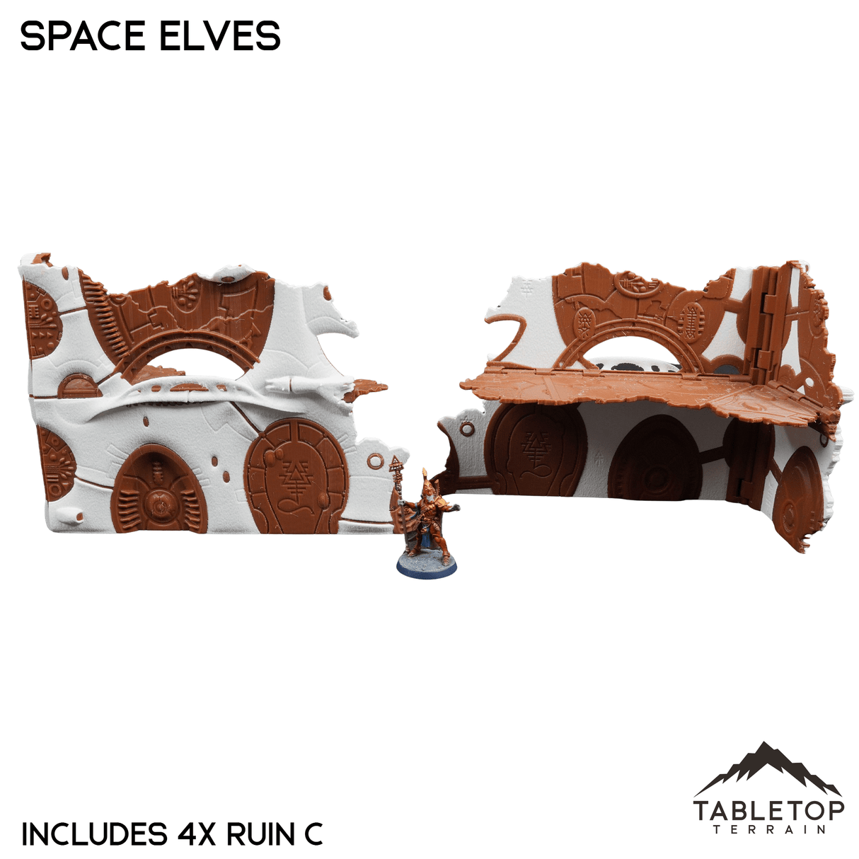 Tabletop Terrain Terrain Space Elves Foldable Multicolor 10e Tournament Terrain
