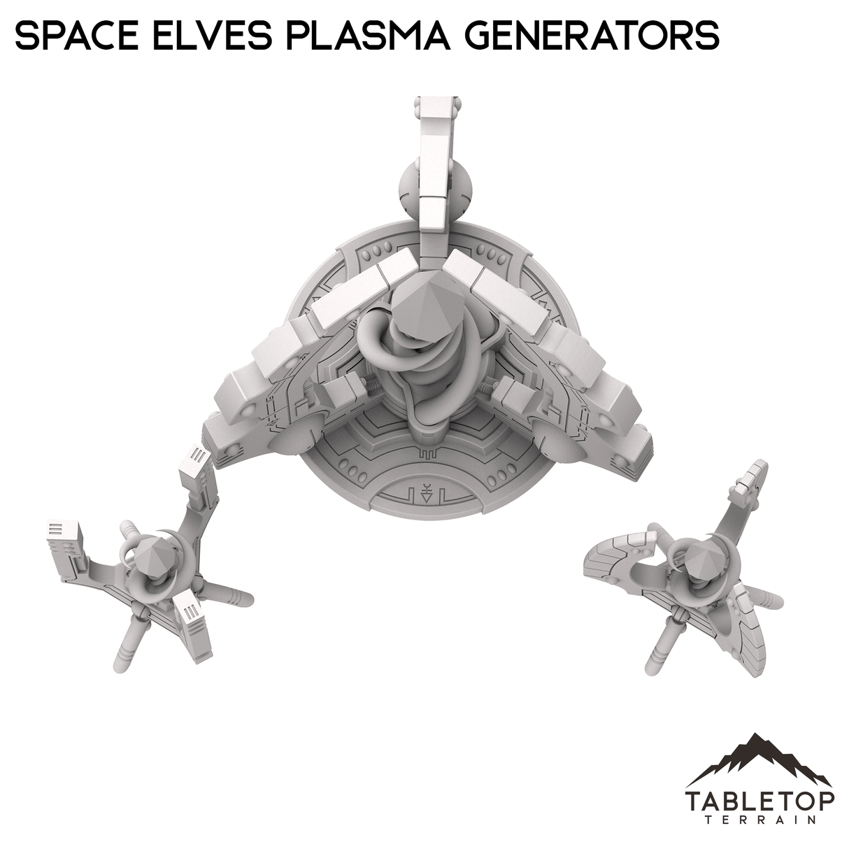 Tabletop Terrain Terrain Space Elves Plasma Generators