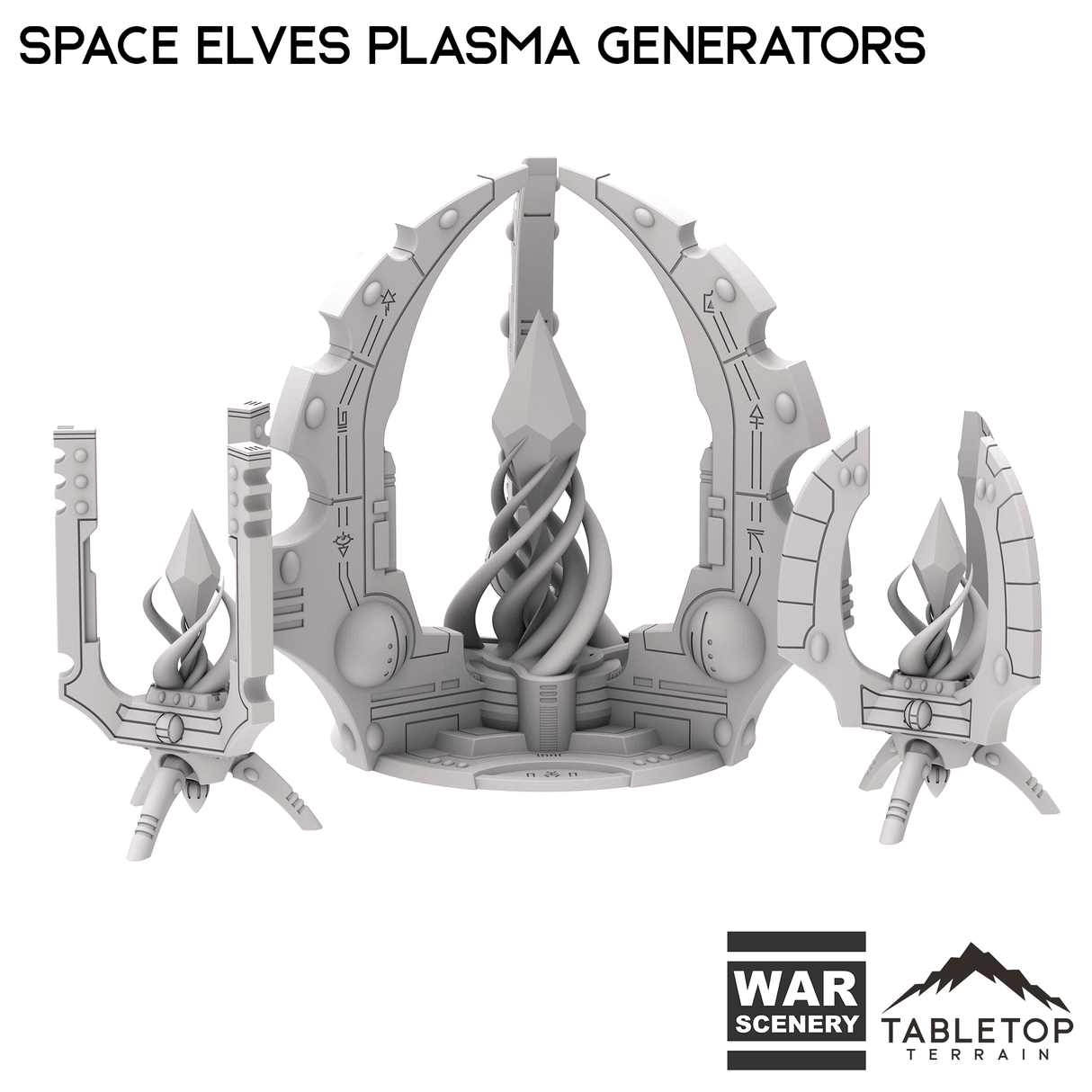 Tabletop Terrain Terrain Space Elves Plasma Generators