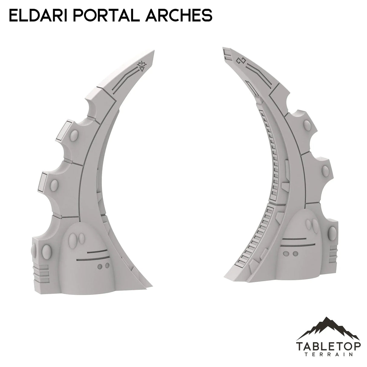 Tabletop Terrain Terrain Space Elves Portal Arches