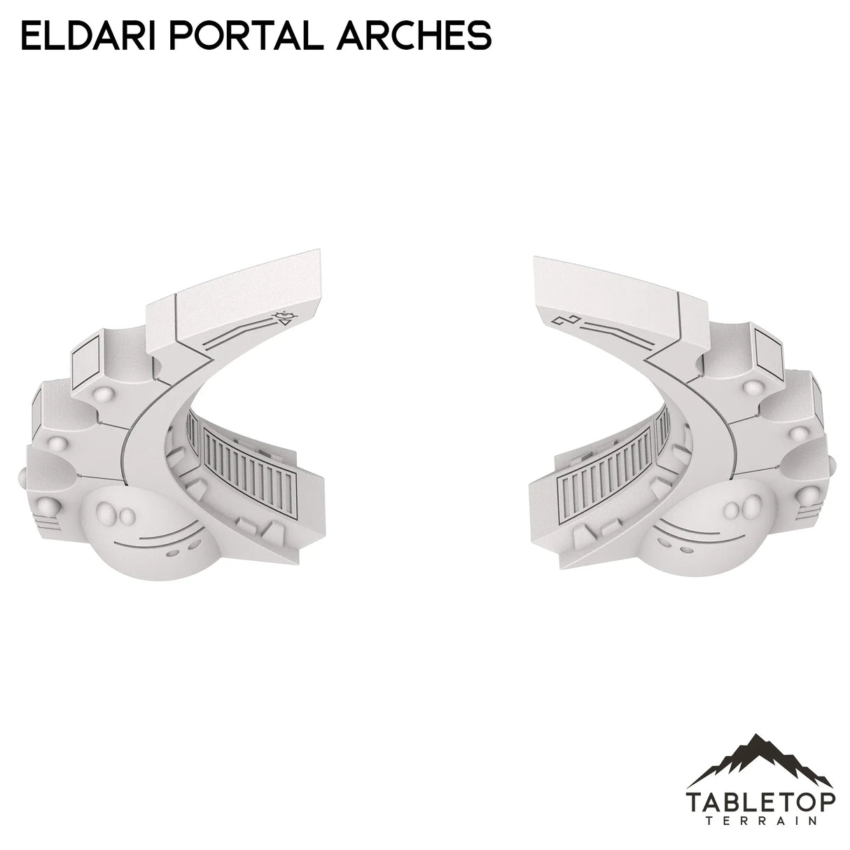 Tabletop Terrain Terrain Space Elves Portal Arches