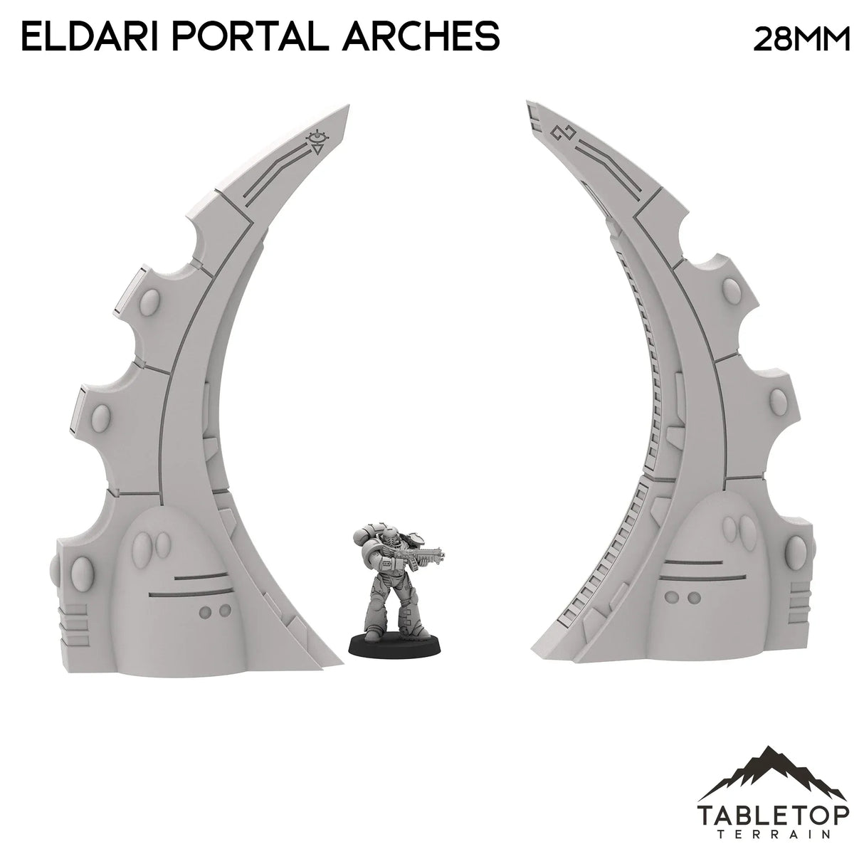 Tabletop Terrain Terrain Space Elves Portal Arches