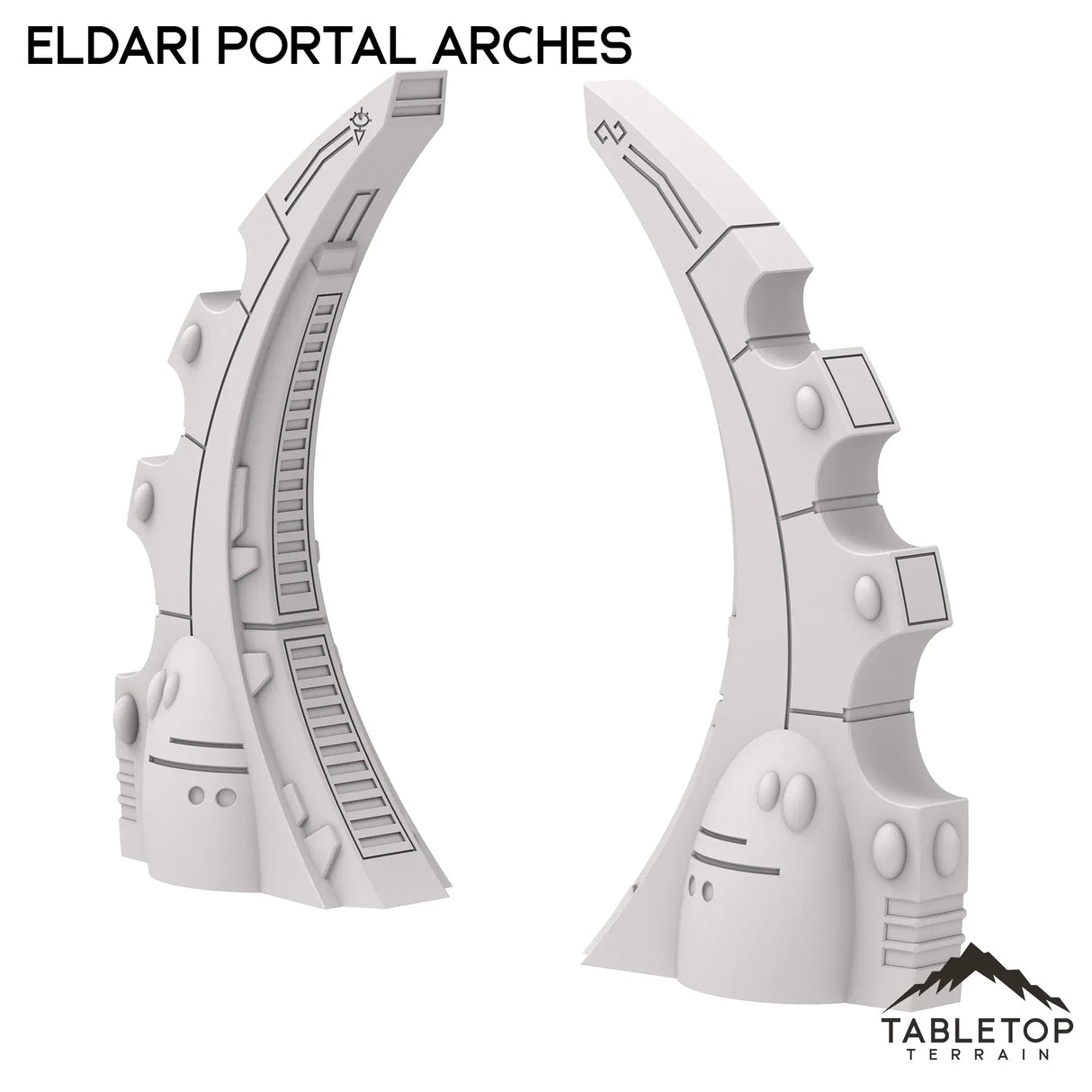Tabletop Terrain Terrain Space Elves Portal Arches