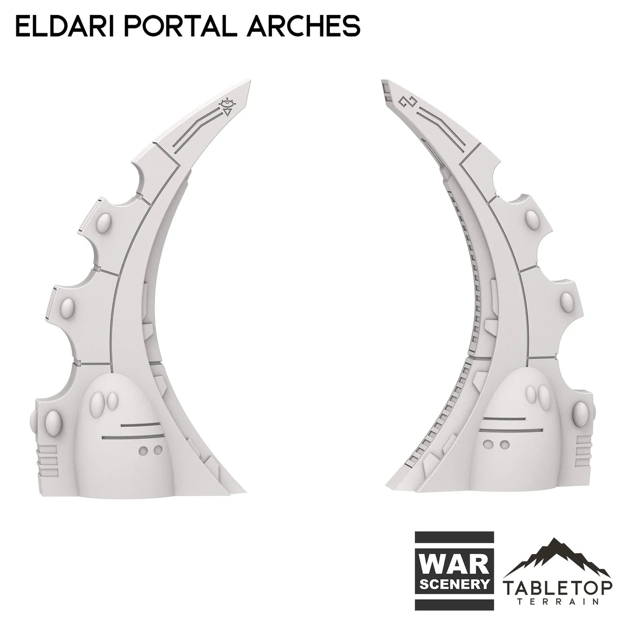 Tabletop Terrain Terrain Space Elves Portal Arches