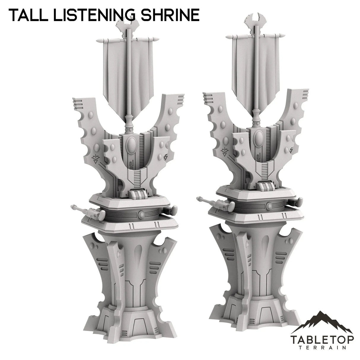 Tabletop Terrain Terrain Space Elves Tall Listening Shrine Set