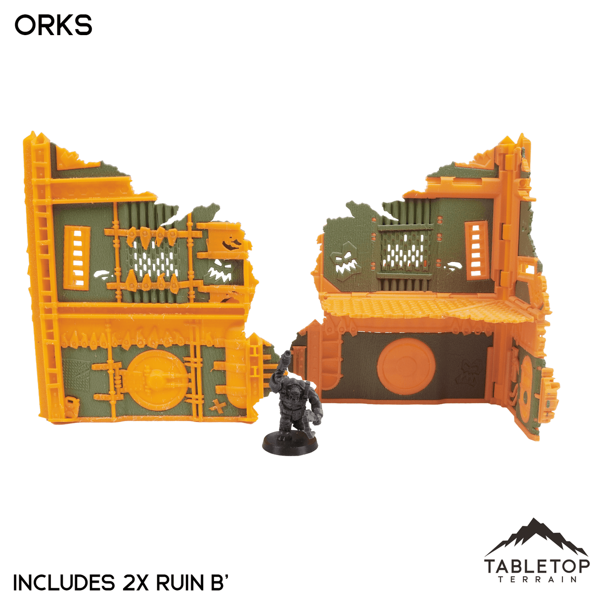 Tabletop Terrain Terrain Space Orks Foldable Multicolor 10e Tournament Terrain