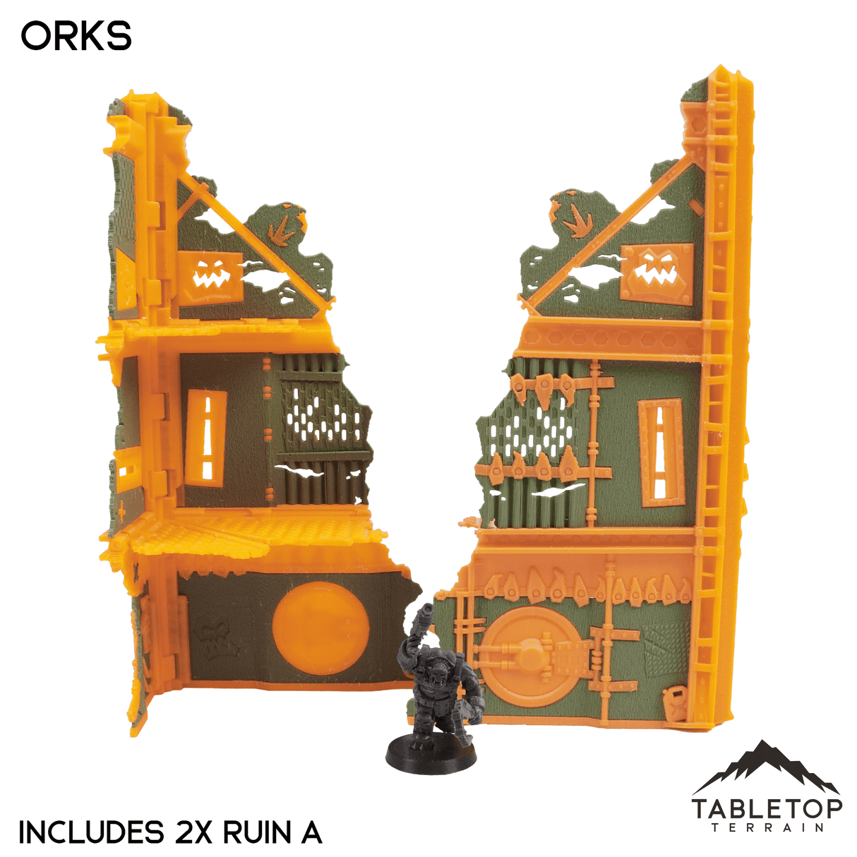 Tabletop Terrain Terrain Space Orks Foldable Multicolor 10e Tournament Terrain