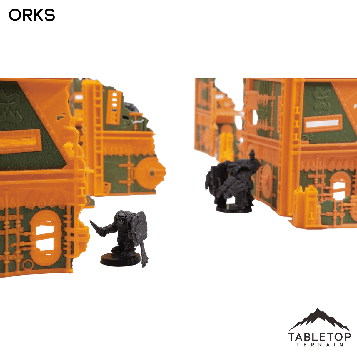 Tabletop Terrain Terrain Space Orks Foldable Multicolor 10e Tournament Terrain