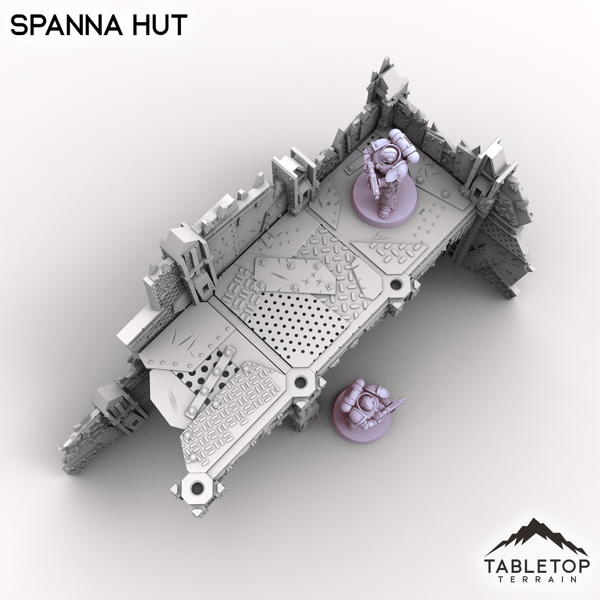 Tabletop Terrain Terrain Spanna Hut - Scrapz Kamp