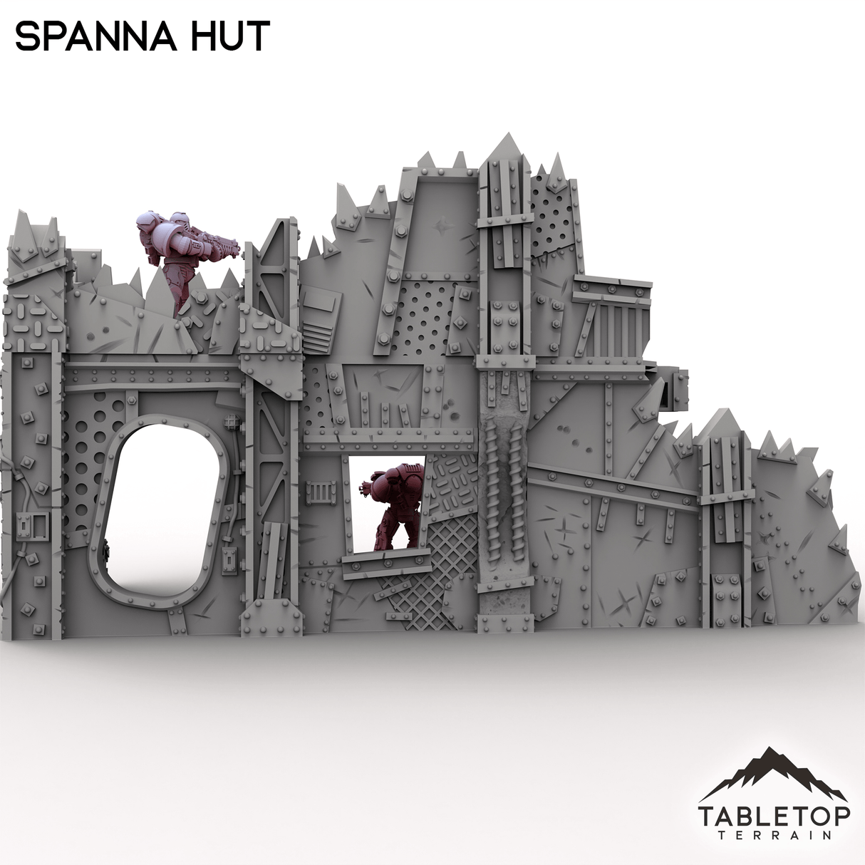 Tabletop Terrain Terrain Spanna Hut - Scrapz Kamp
