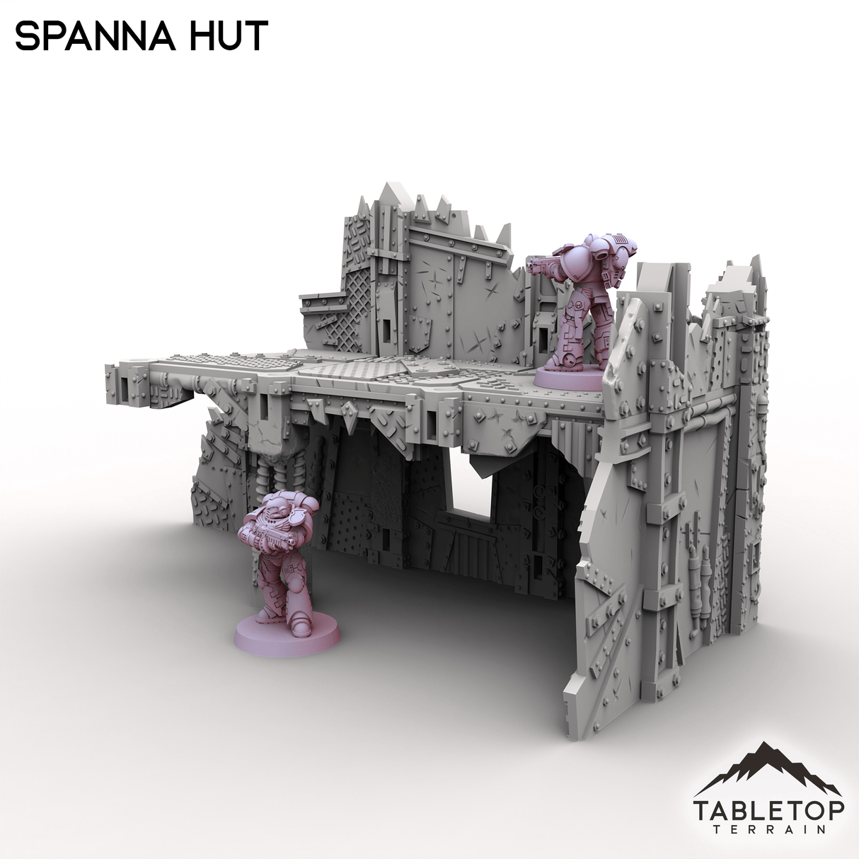 Tabletop Terrain Terrain Spanna Hut - Scrapz Kamp