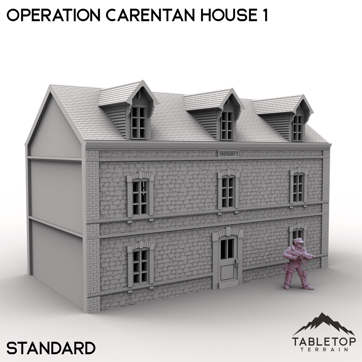 Tabletop Terrain Terrain Standard / 32mm Operation Carentan House 1