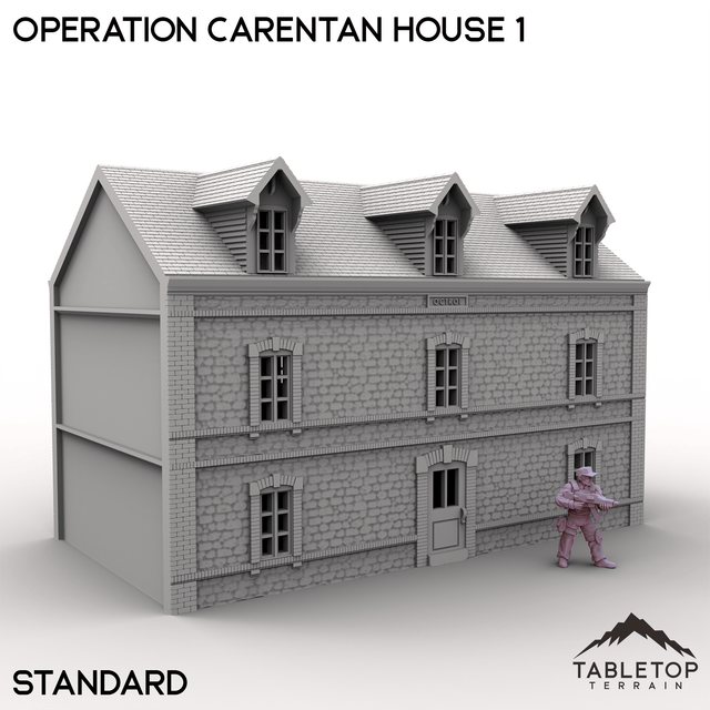 Tabletop Terrain Terrain Standard / 32mm Operation Carentan House 1