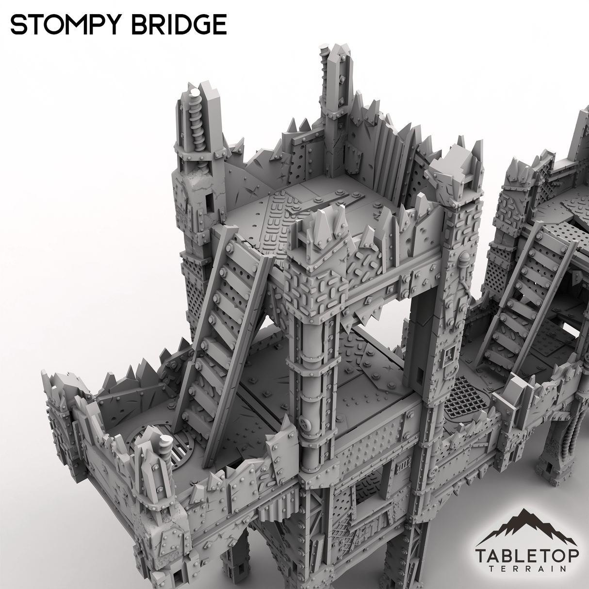 Tabletop Terrain Terrain Stompy Bridge - Scrapz Kamp