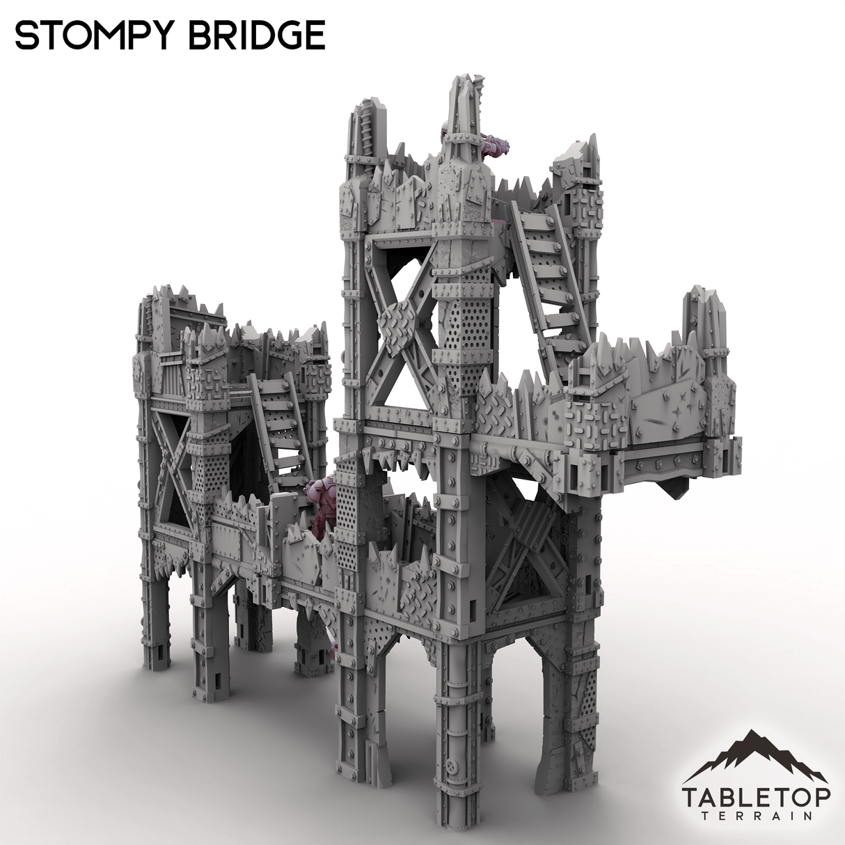 Tabletop Terrain Terrain Stompy Bridge - Scrapz Kamp