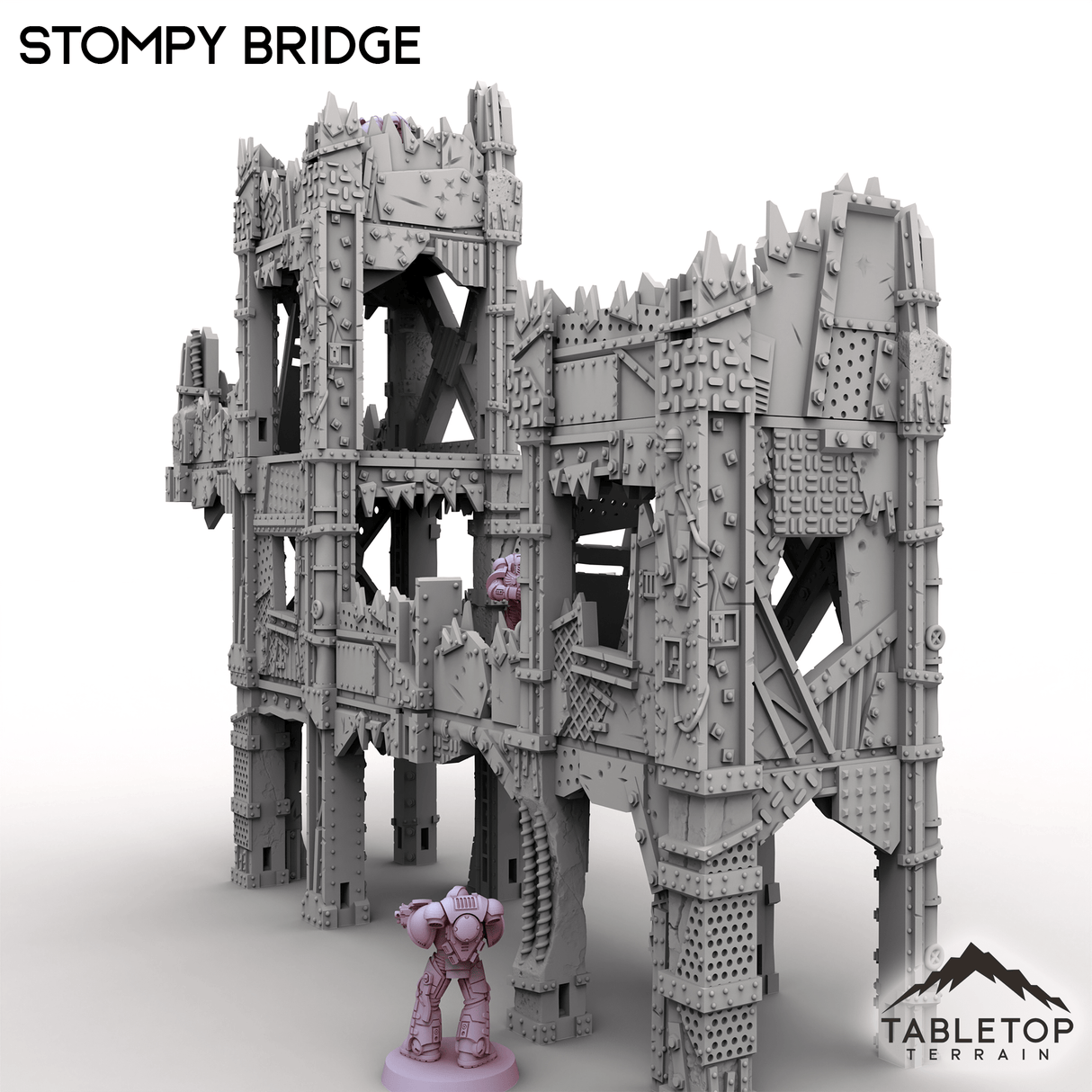 Tabletop Terrain Terrain Stompy Bridge - Scrapz Kamp