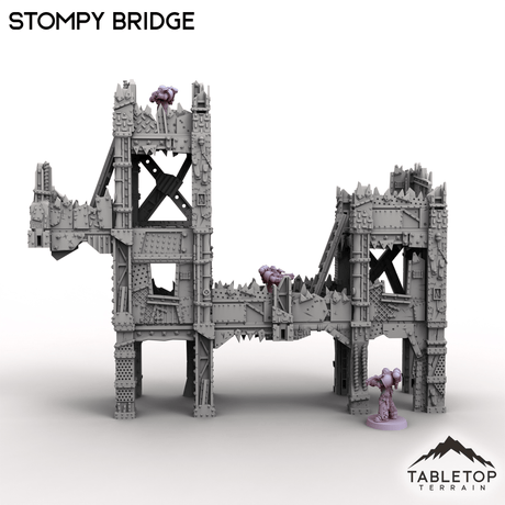 Tabletop Terrain Terrain Stompy Bridge - Scrapz Kamp