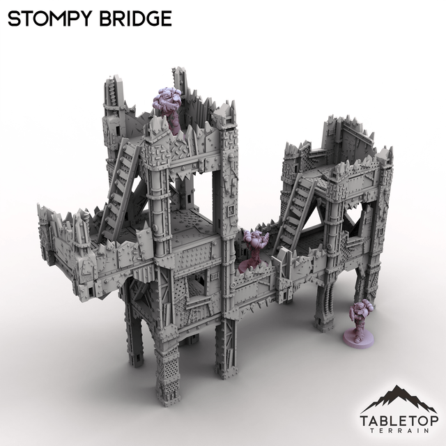 Tabletop Terrain Terrain Stompy Bridge - Scrapz Kamp