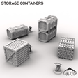 Tabletop Terrain Terrain Storage Containers - Kalthan, Logistics Hub