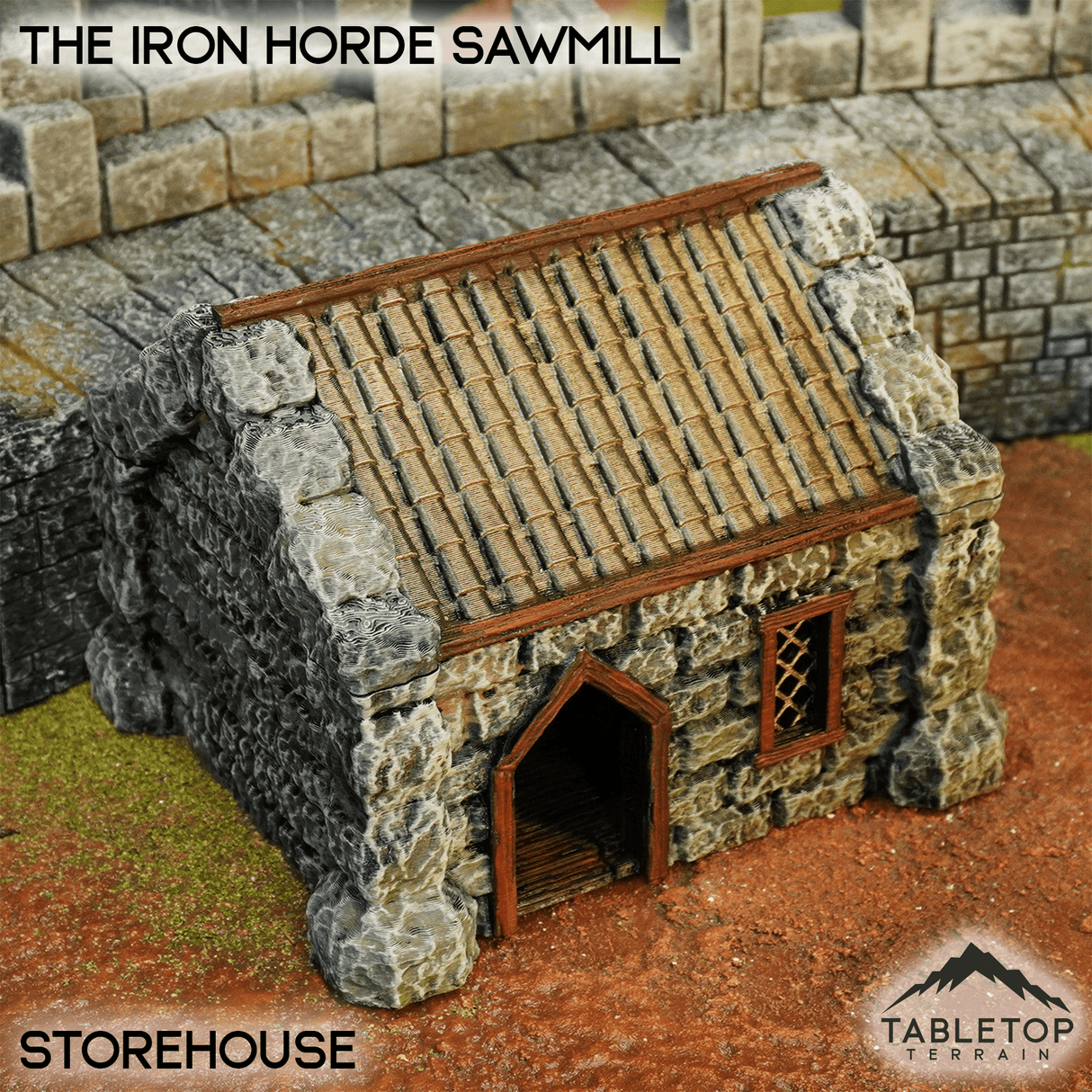 Tabletop Terrain Terrain Storehouse / 32mm The Iron Horde Sawmill